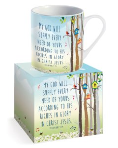 God will supply Mug & Gift box