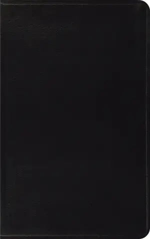 ESV Thinline Bible, Red Letter (Bonded Leather, Black)
