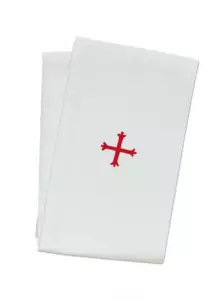 12" x 20" Purificator - Polycotton - Red Cross Design