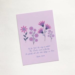 His Way Is Perfect Mini Sharing Card