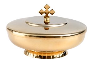 Golden Plated Ciborium D 9.5 cm