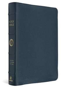 ESV Heirloom Bible, Alpha: Personal Size Edition (Calfskin, Meridian Blue)