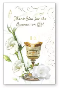 Symbolic Communion Thank You Card