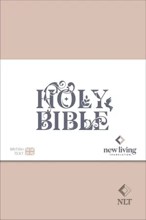 NLT Holy Bible, Pink Flexiback, Leather-Feel, Debossed Detailing, British Text, NLT New Living Translation, Flexiback, Standard size