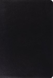 ESV Giant Print Thinline Bible (Genuine Leather, Black)