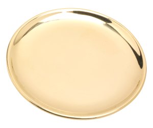 Polished Candlestick Plate D 12 cm