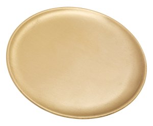 Matt Candlestick Plate D 14 cm