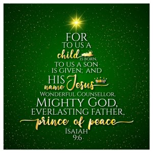 Unto Us Luxury Christian Christmas Cards