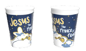 Jesus, the Prince of Peace Plastic Tumbler