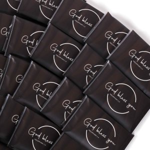 Tissues - God Bless You Dark Grey (Pack of 30)