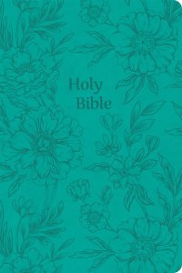 NASB Large Print Thinline Bible, Value Edition, Teal