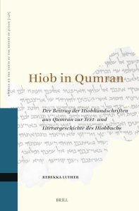 Hiob in Qumran: Der Beitrag Der Hiobhandschriften Aus Qumran Zur Text- Und Literargeschichte Des Hiobbuchs
