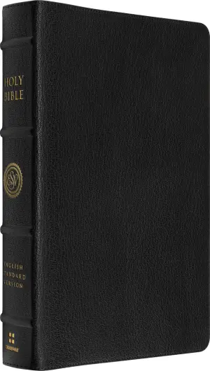 ESV Heirloom Bible, Alpha: Personal Size Edition (Goatskin, Black)