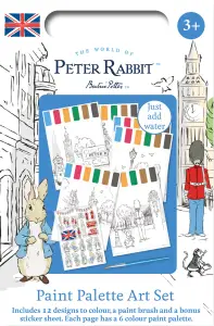 A5 Paint Pallete Set - Peter Rabbit Out & About