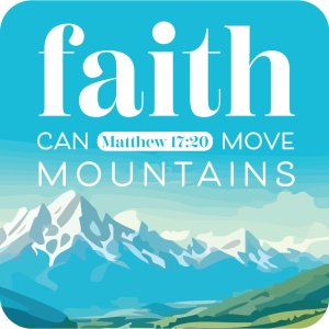 Faith Cork Coaster