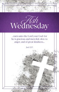 Ash Wednesday Bulletin: For He is Gracious (Package of 100)