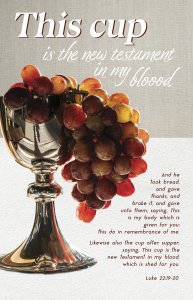 Communion Bulletin: This Do (Package of 100)