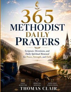 365 Methodist Daily Prayers: Scripture, Devotions, and Daily Spiritual Renewal for Peace, Strength, and Faith