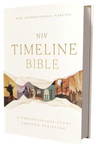 NIV, Timeline Bible, Hardcover, Red Letter, Comfort Print