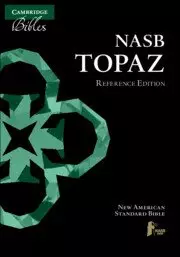NASB Topaz Reference Edition, Dark Green Goatskin Leather