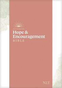 NLT DaySpring Hope & Encouragement Bible, Green, Hardback, Devotional, Reflections, Reading Plans, Wide Margin, Journalling, Ribbon Markers