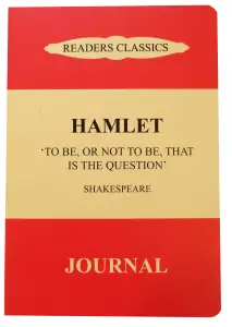 A5 Flexi Journal Reader's Classics - Hamlet