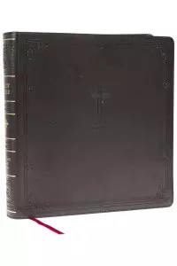 NABRE XL, Catholic Edition, Leathersoft, Black, Comfort Print