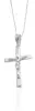 Large Sterling Silver Crucifix Pendant