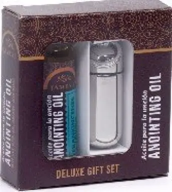 Anointing Oil Holder-Silver (Box Gift Set)