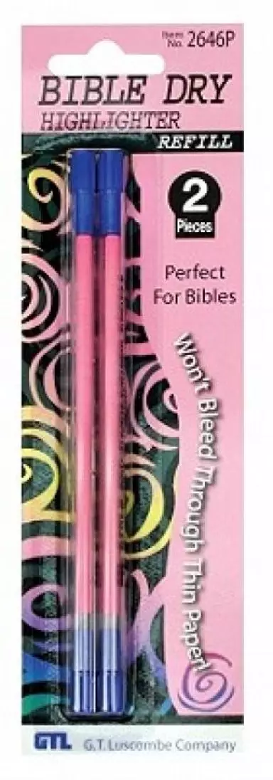 BIBLE DRY CARDED REFILLS PINK