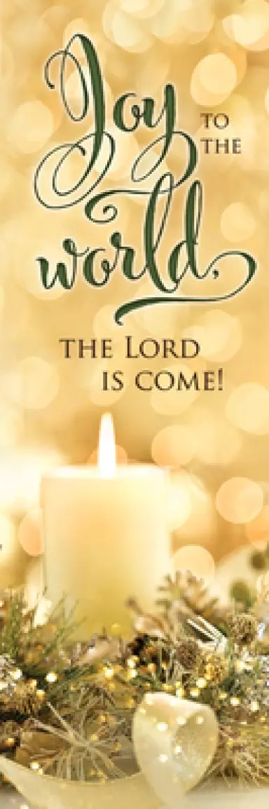 Bookmark-Joy To The World  The Lord Is Come! (Luke 2:10  KJV) (Pack Of 25)