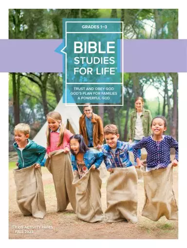 Bible Studies For Life: Kids Grades 1-3 Activity Pages CSB/KJV - Fall 2023