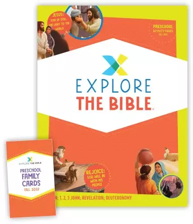 Explore the Bible: Preschool Activity Pack - Fall 2023
