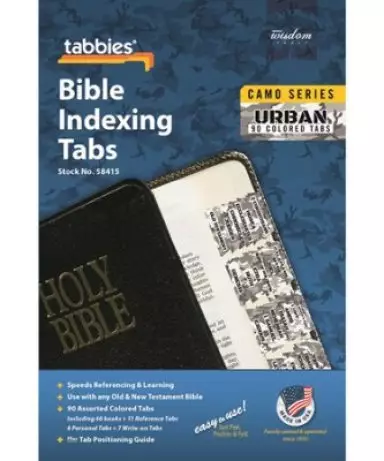 Bible Index Tabs Camo 'Urban'
