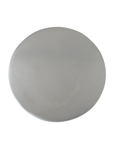 Matt Stainless Steel Candle Plate D 14 cm