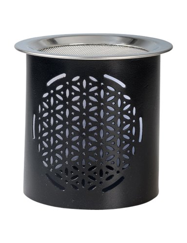 Black Iron Incense Burner H 8 cm