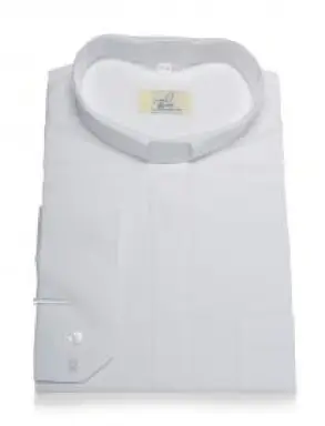 White Clerical Shirt Short Sleeve - 16.5" Collar