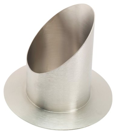 Nickel Plated Candle Holder D 8 cm