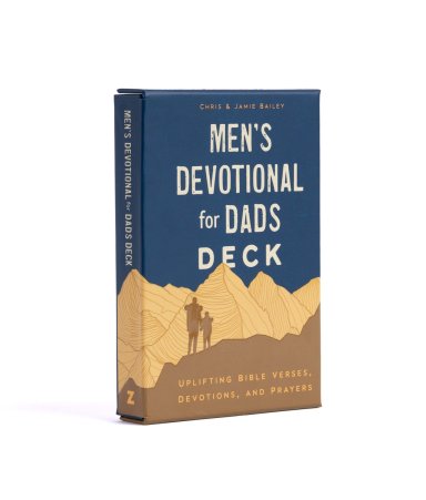 Men's Devotional for Dads Deck: Uplifting Bible Verses, Devotions, and Prayers (52 Double-Sided Cards)