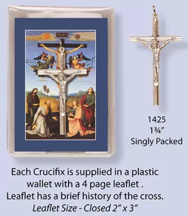 Prayer Leaflet-Crucifix 2 inch