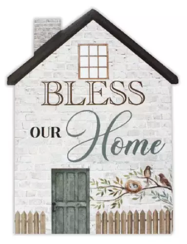 Bless Our Home House Plaque