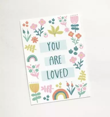 You Are Loved (Joy) - Christian Sharing Card