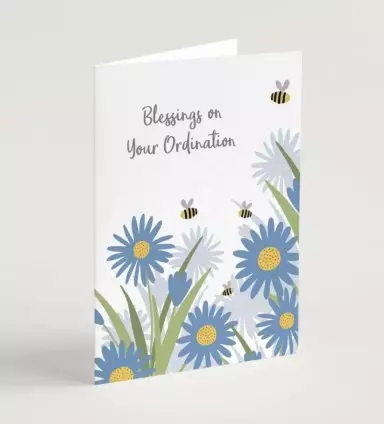 Blessings on Your Ordination Greeting Card & Envelope