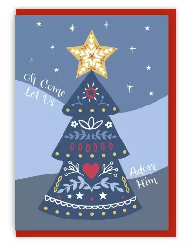 Adore Him (Pack of 10) Charity Christmas Cards