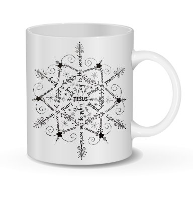 Christmas Snowflake Mug
