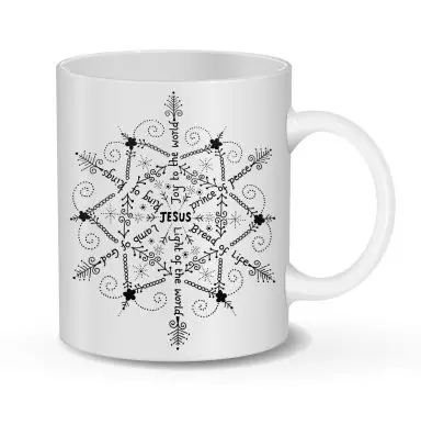 Christmas Snowflake Mug