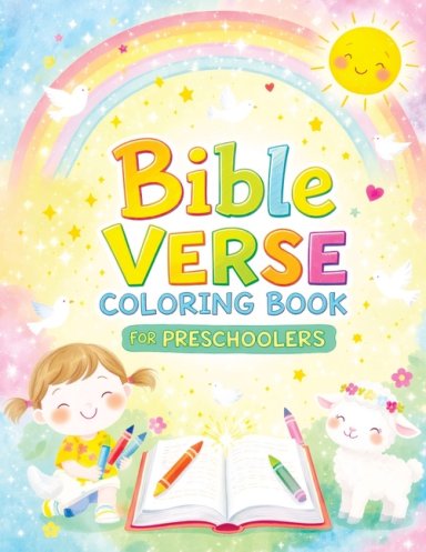 Bible Verse Coloring Book for Preschoolers: Easy Christian Pages Featuring Simple Biblical Teachings and Truths for Kids Ages 3-5