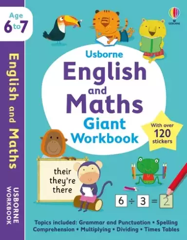 Usborne English And Maths Giant Workbook 6-7