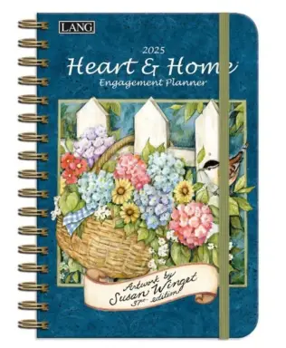 2025 Engagement Planner-Heart & Home (6.5" x 9")