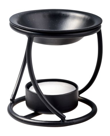 Black Steel Incense Burner H 7.5 cm